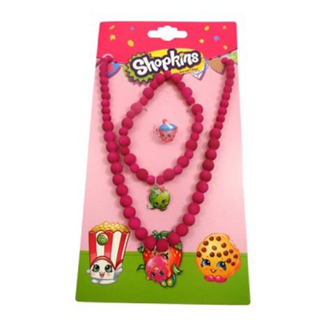 Shopkins Bracelet Necklace & Ring Jewellery Set £5.99